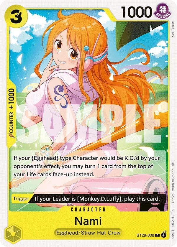 Image for Nami (ST29-008) (ST-29) - One Piece Card Game