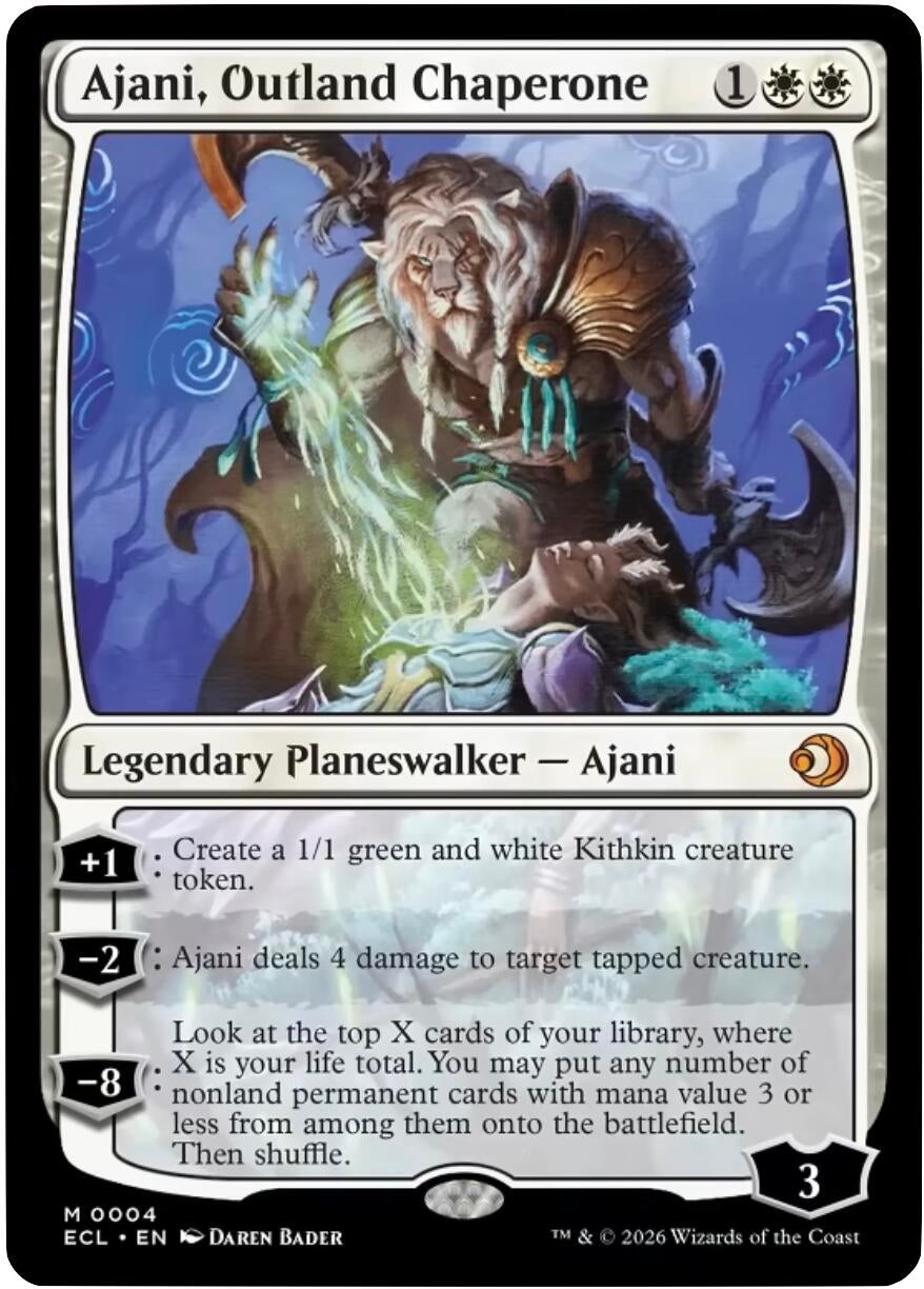 Ajani, Outland Chaperone (4) (ECL)