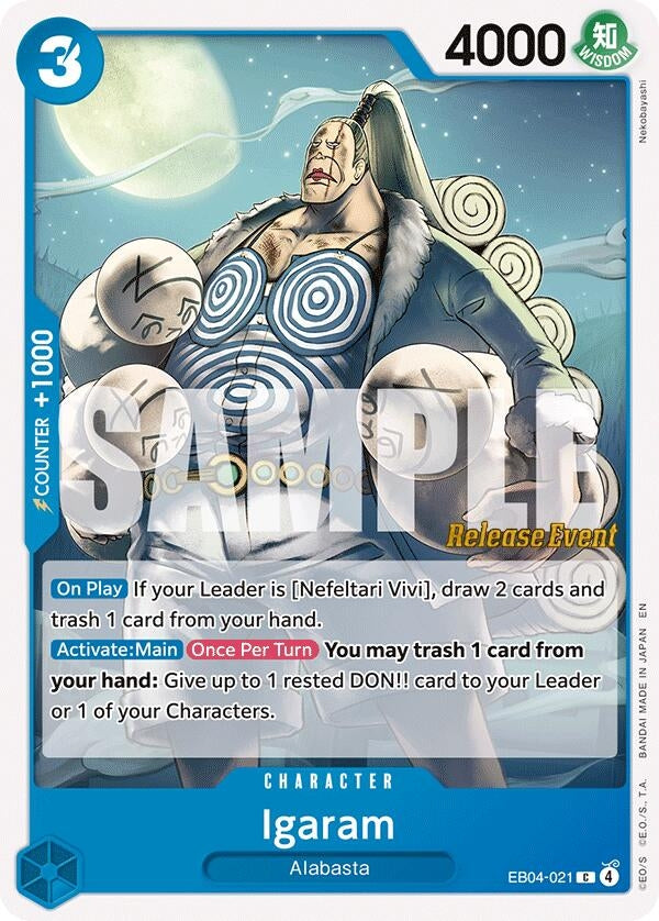Image for Igaram (EB04-021) (OP14 RE) - One Piece Card Game