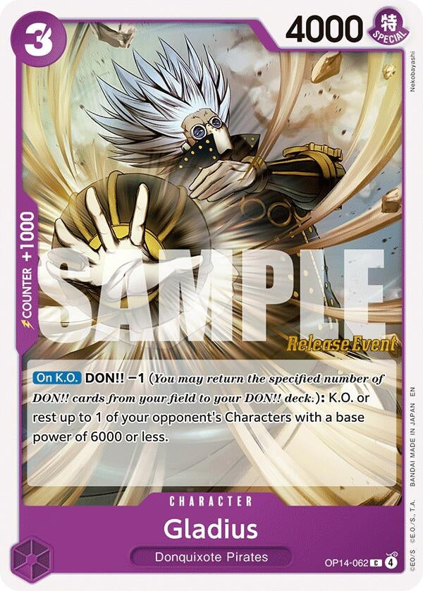 Image for Gladius (OP14-062) (OP14 RE) - One Piece Card Game