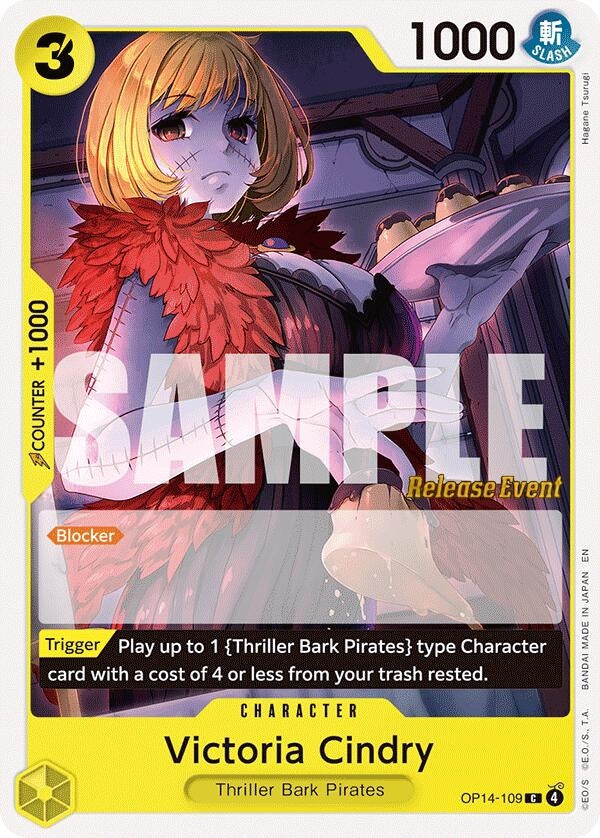 Image for Victoria Cindry (OP14-109) (OP14 RE) - One Piece Card Game
