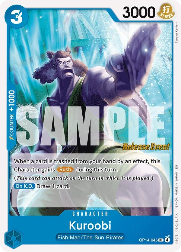 Image for Kuroobi (OP14-045) (OP14 RE) - One Piece Card Game