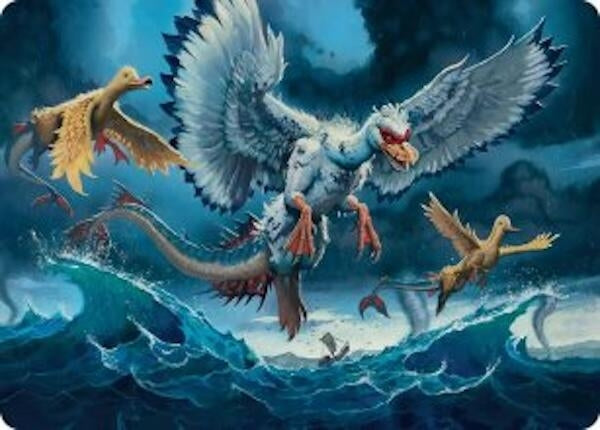 Image for Sunderflock Art Card (11) - Magic: The Gathering