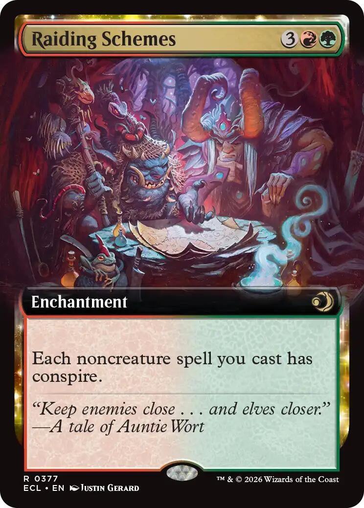 Raiding Schemes (Extended Art) (377) (ECL)