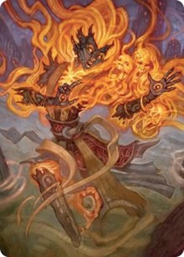 Image for Ashling, Rekindled Art Card (33/54) (33) - Magic: The Gathering