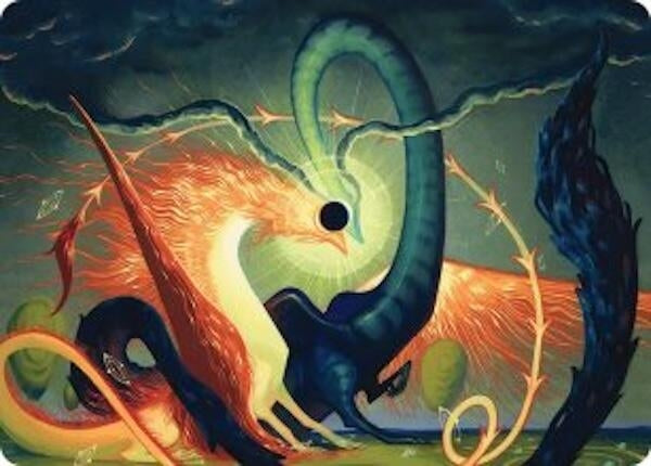 Image for Celestial Reunion Art Card (42/54) (42) - Magic: The Gathering