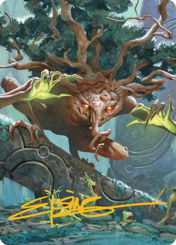 Image for Ferrafor, Young Yew Art Card (Gold-Stamped Signature) (47) - Magic: The Gathering