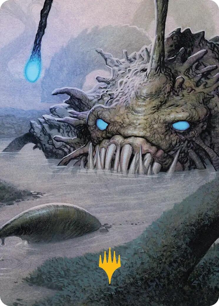 Image for Deceit Art Card (Gold-Stamped Planeswalker Symbol) (35) - Magic: The Gathering