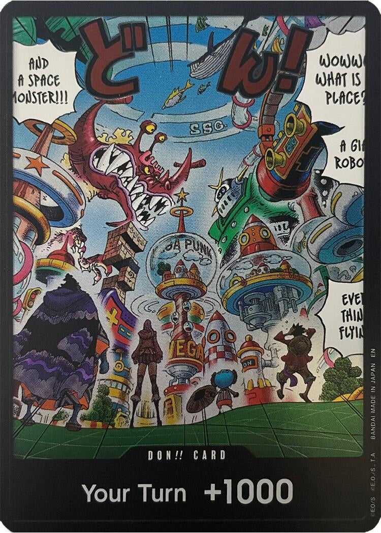 Image for DON!! Card (Egghead) (OP14) - One Piece Card Game