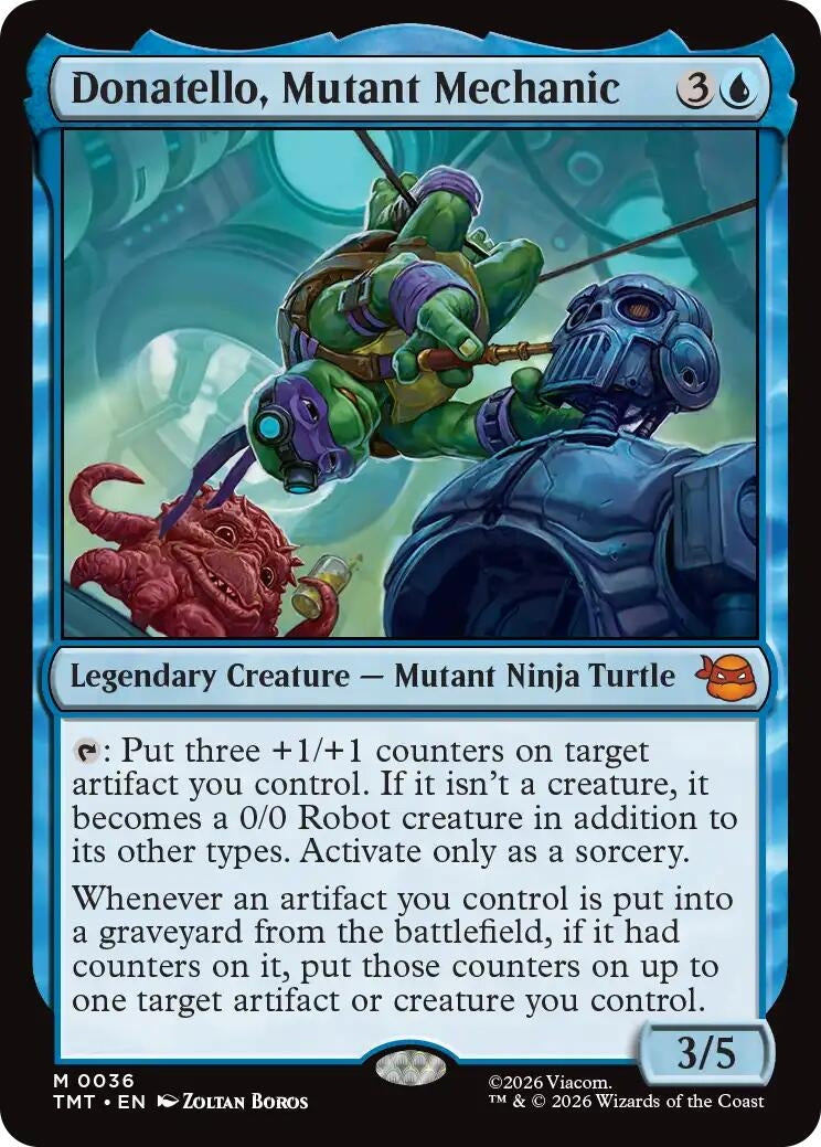 Donatello, Mutant Mechanic (36) (TMT)