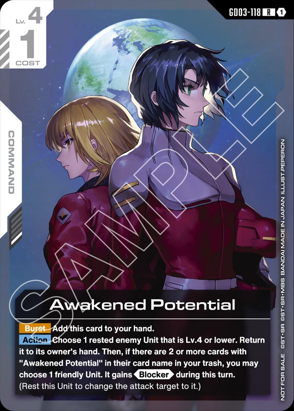 Awakened Potential (Newtype Challenge 2026 Mission 1) (GD03-118) (GCG-PR)