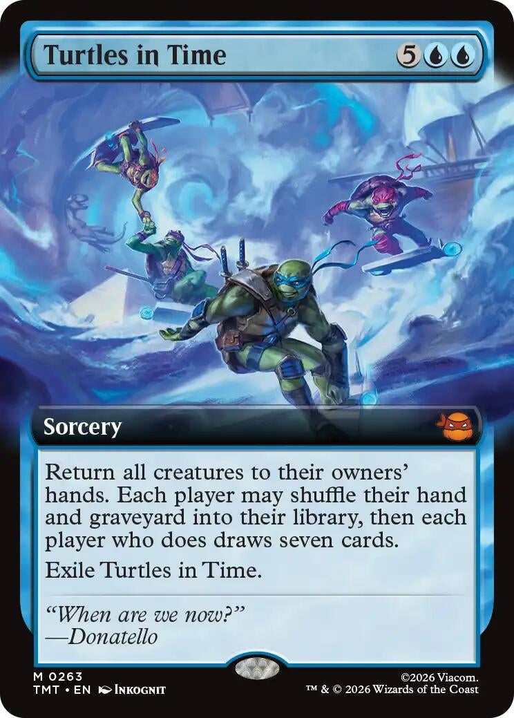 Turtles in Time (Extended Art) (263) (TMT)