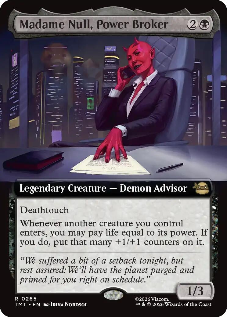 Madame Null, Power Broker (Extended Art) (265) (TMT)