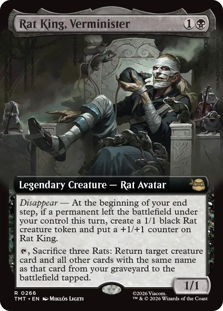 Rat King, Verminister (Extended Art) (266) (TMT)
