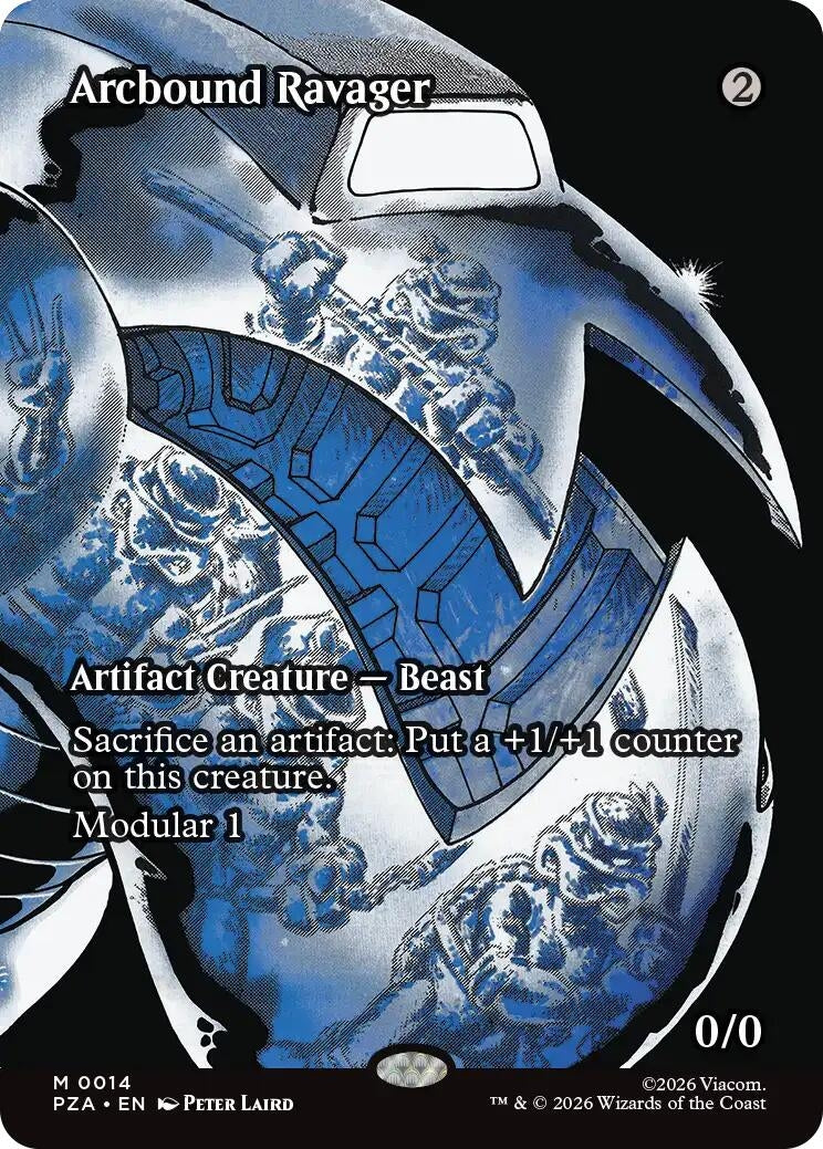 Arcbound Ravager (Borderless) (14) (PZA)