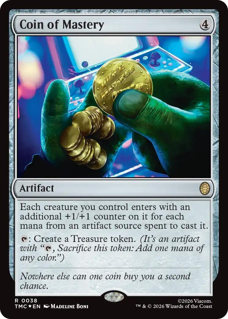 Coin of Mastery (Surge Foil) (38) (TMC)