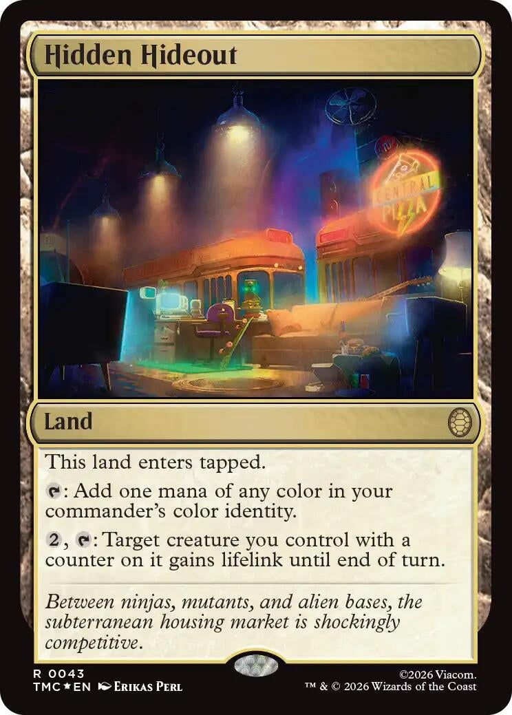 Hidden Hideout (Surge Foil) (43) (TMC)