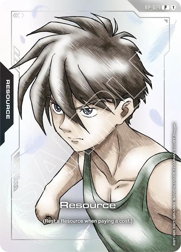 Image for Resource (RP-024) (Premium Accessory Set - Mobile Suit Gundam Wing) (RP-024) (RP) - Gundam Card Game