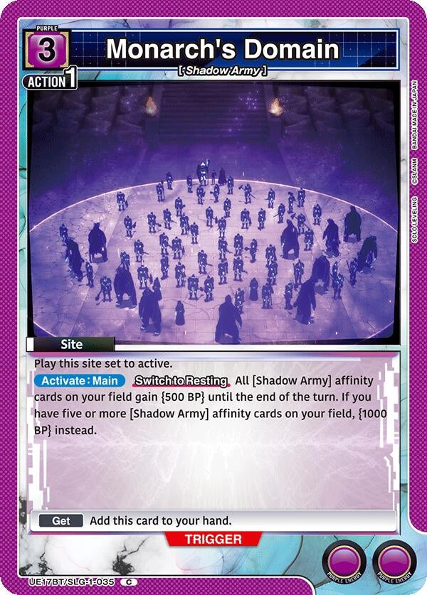 Monarch's Domain (UE17BT/SLG-1-035) (UE17BT)