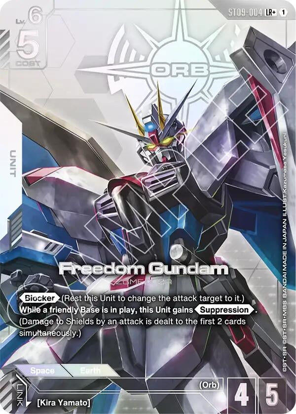Image for Freedom Gundam (LR+) (ST09-004) (ST09) - Gundam Card Game
