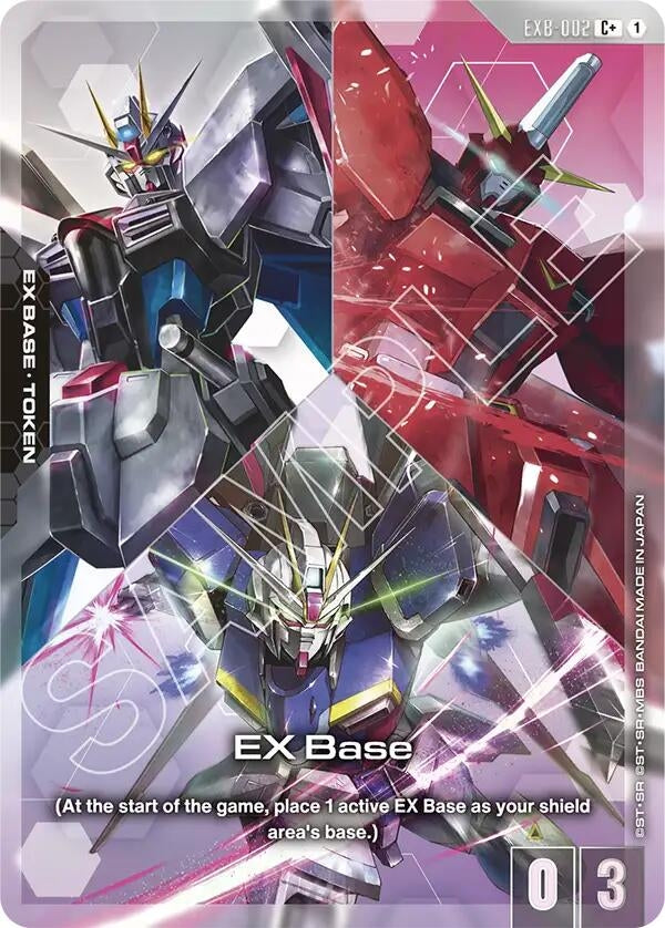 Image for EX Base (EXB-002) (C+) (EXB-002) (ST09) - Gundam Card Game