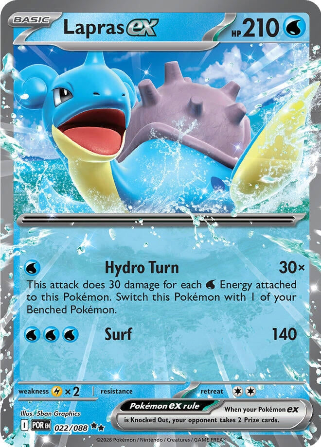 Lapras ex (022/088) (ME03)