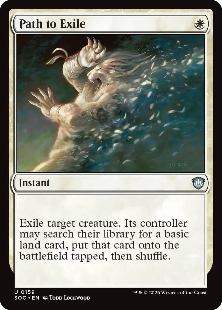 Image for Path to Exile (159) (SOC) - Magic: The Gathering