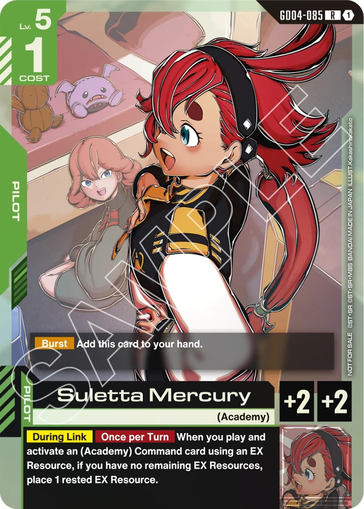 Image for Suletta Mercury (GD04 Release Event) (GD04-085) (GCG-PR) - Gundam Card Game