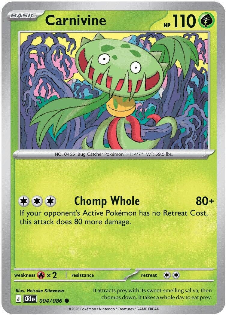 Carnivine (004/086) (CRI)