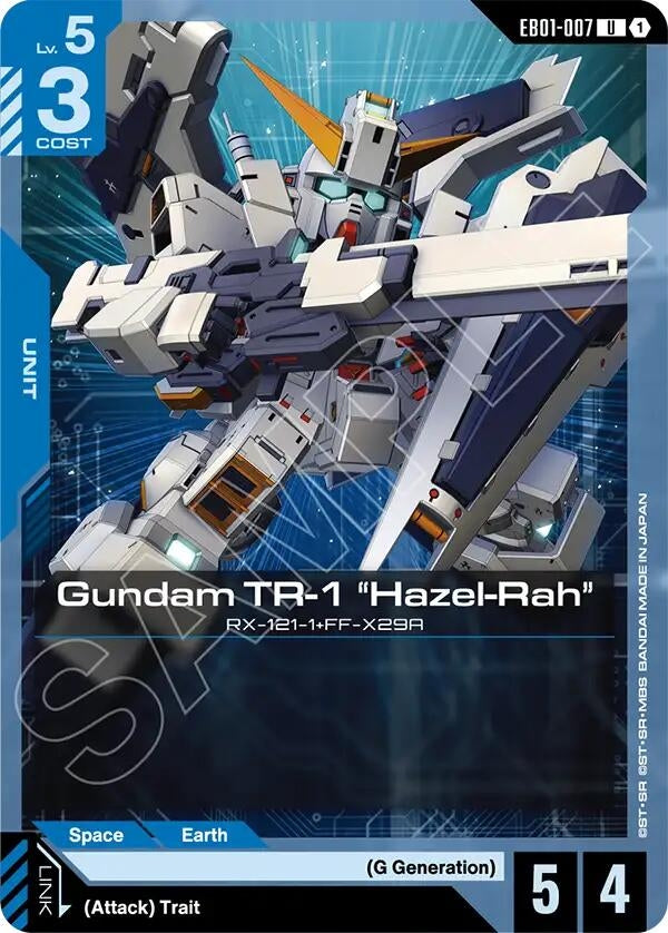 Image for Gundam TR-1 "Hazel-Rah" (EB01-007) (EB01) - Gundam Card Game