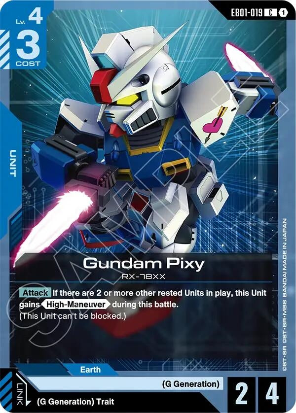 Image for Gundam Pixy (EB01-019) (EB01) - Gundam Card Game