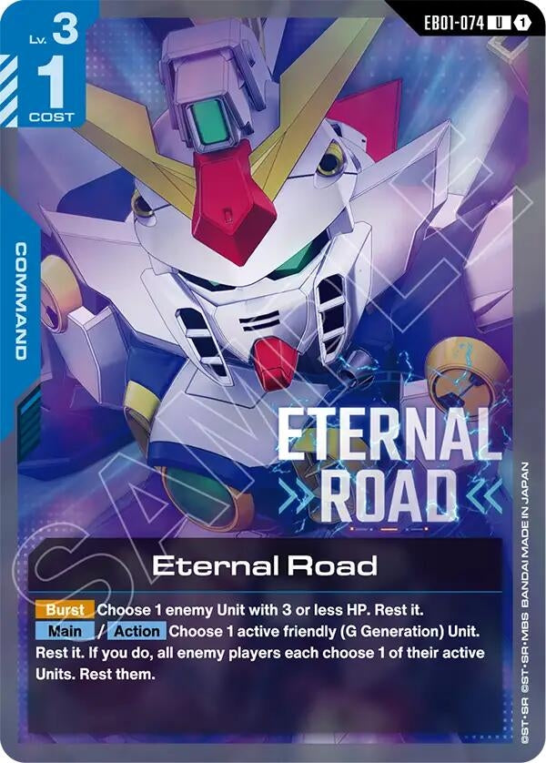 Image for Eternal Road (EB01-074) (EB01) - Gundam Card Game