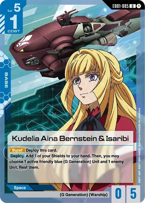 Image for Kudelia Aina Bernstein & Isaribi (EB01-085) (EB01) - Gundam Card Game