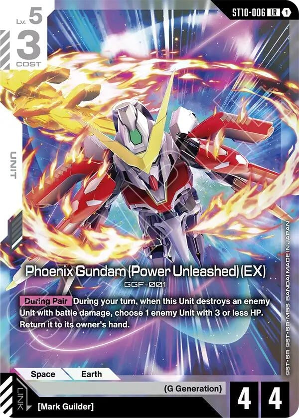 Image for Phoenix Gundam (Power Unleashed) (EX) (ST10-006) (ST10) - Gundam Card Game