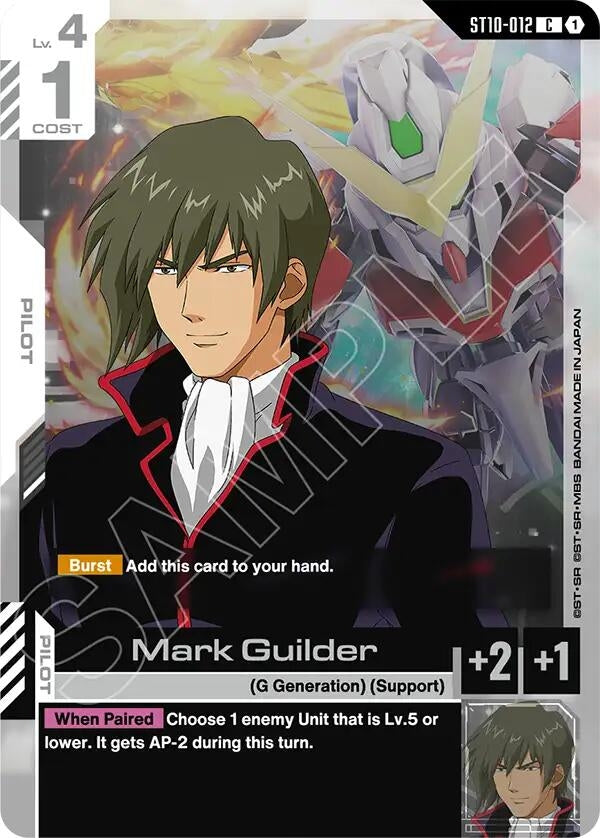 Image for Mark Guilder (ST10-012) (ST10) - Gundam Card Game
