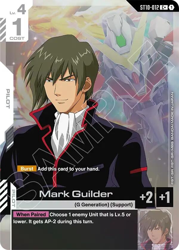 Image for Mark Guilder (C+) (ST10-012) (ST10) - Gundam Card Game