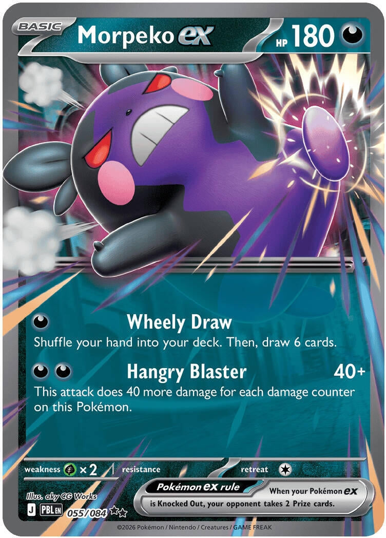 Image for Morpeko ex (055/084) (PBL) - Pokemon