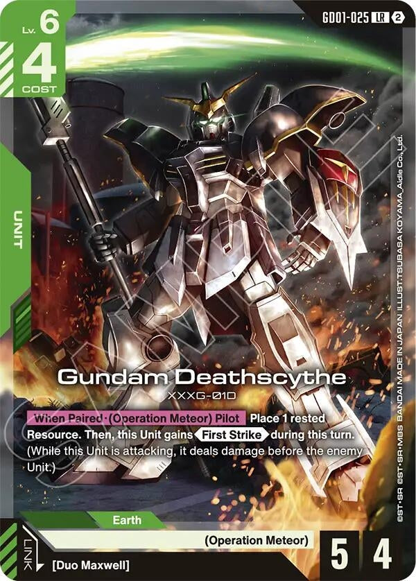 Image for Gundam Deathscythe (GD01-025) (SC01) - Gundam Card Game