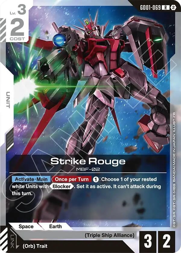 Image for Strike Rouge (GD01-069) (SC01) - Gundam Card Game