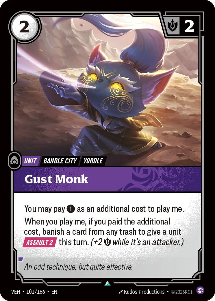 Gust Monk (101/166) (VEN)