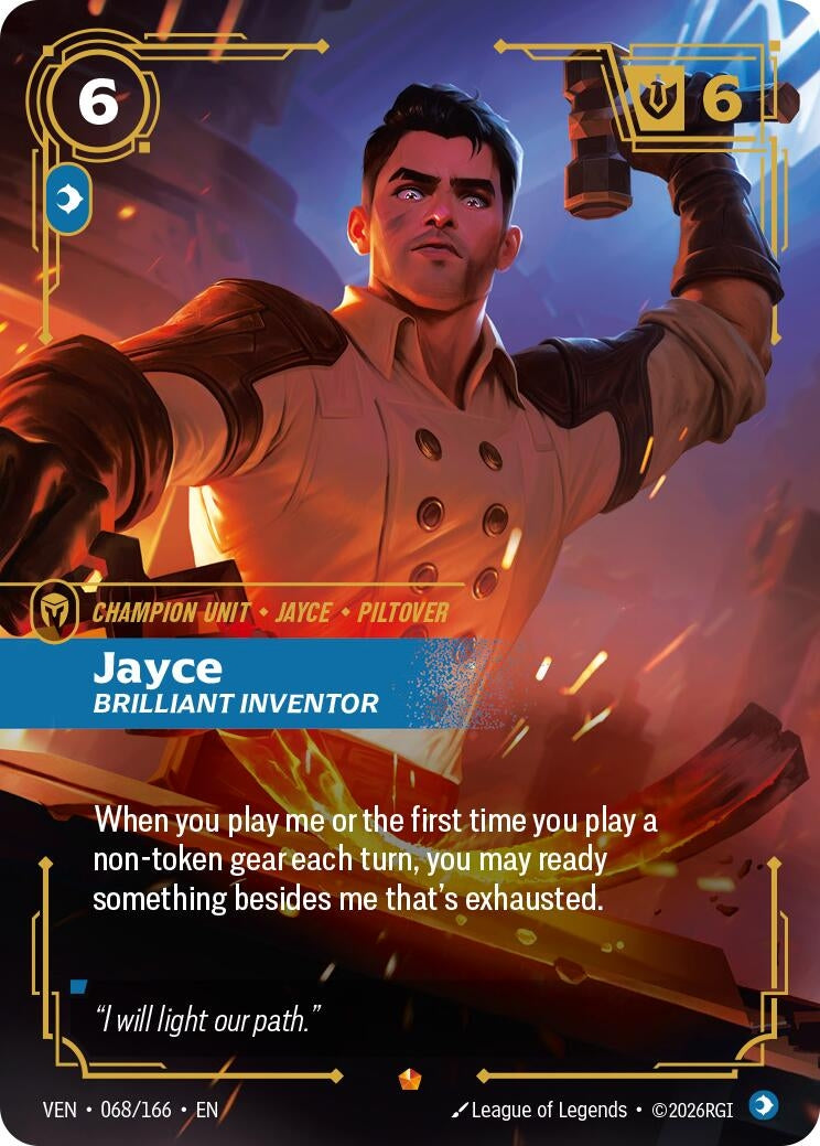 Jayce - Brilliant Inventor (068/166) (VEN)