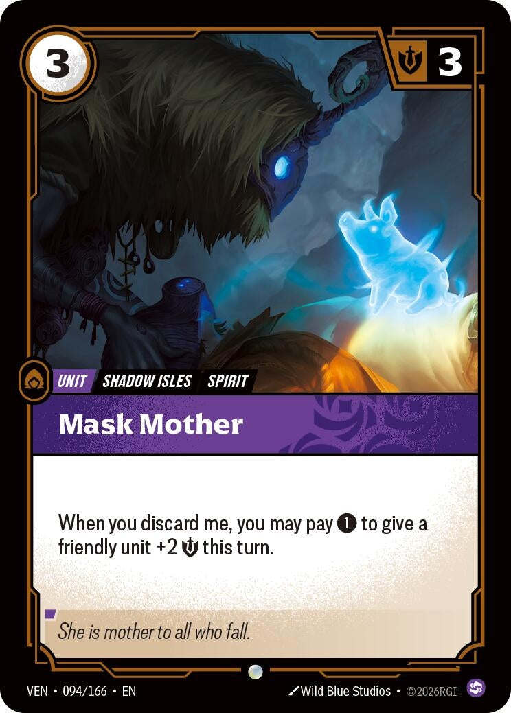 Image for Mask Mother (094/166) (VEN) - Riftbound: League of Legends Trading Card Game