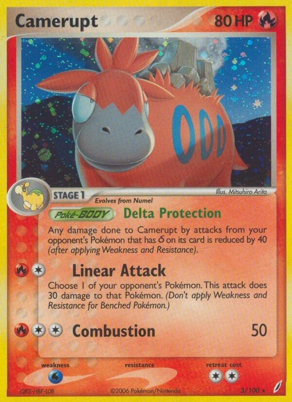 Image for Camerupt (3/100) (CG) - Pokemon