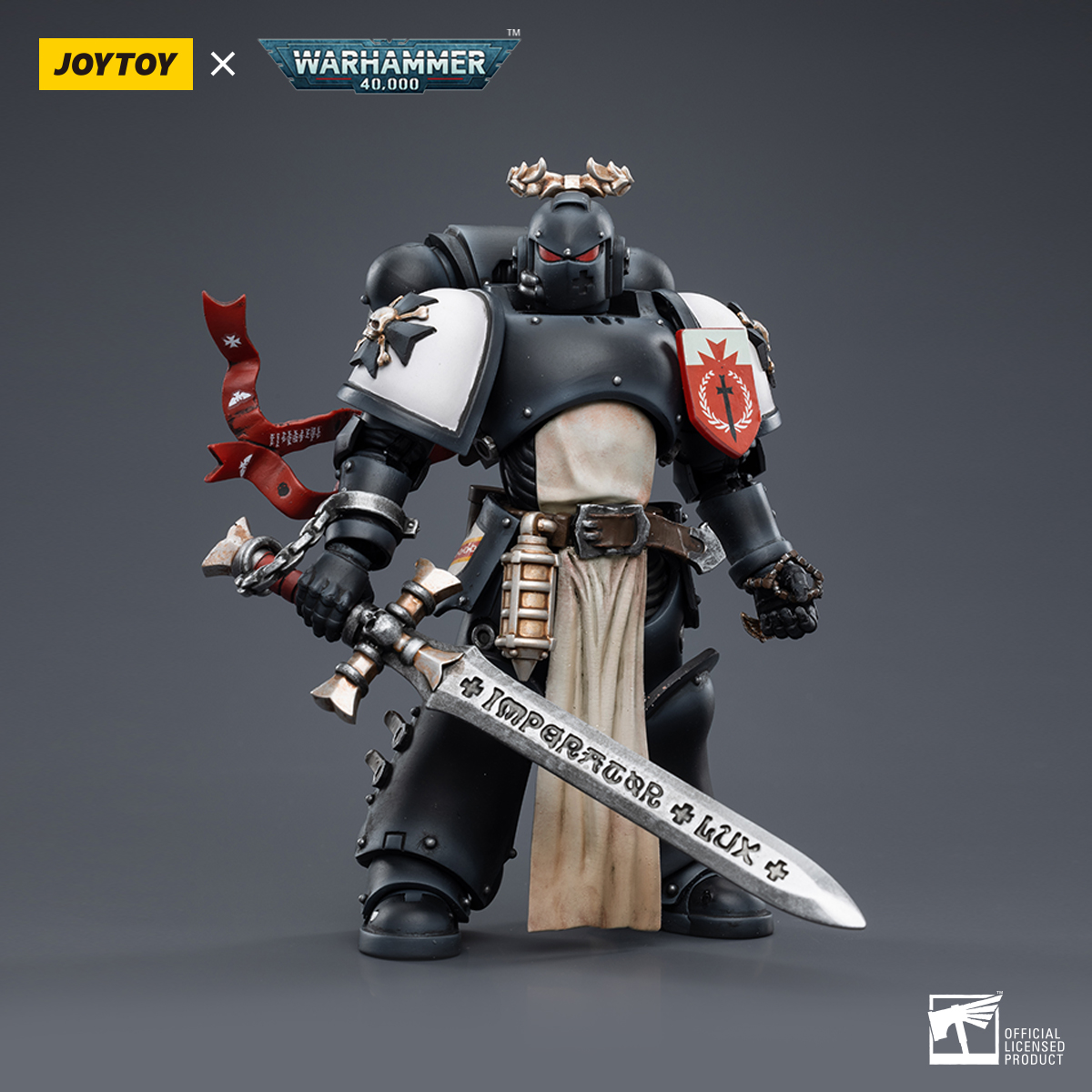 JoyToy - Warhammer 40000 - Black Templars The Emperors Champion Rolantus