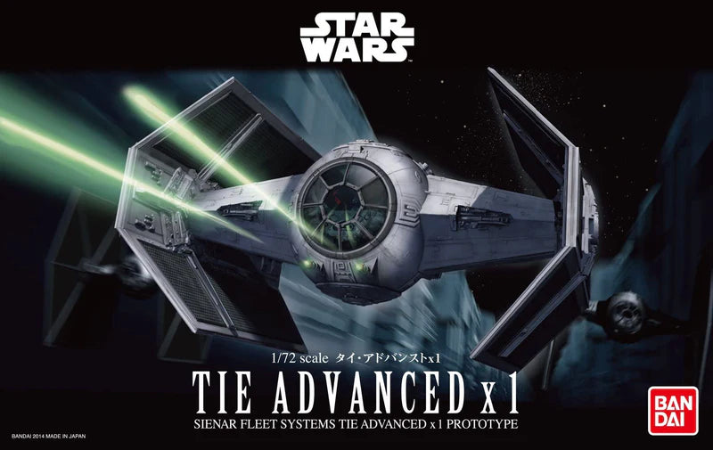 Star Wars Model Kit 1/72 TIE Advanced x1