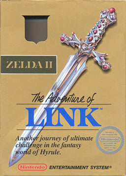 Nintendo Entertainment System -The Legend of Zelda 2: The Adventure of Link