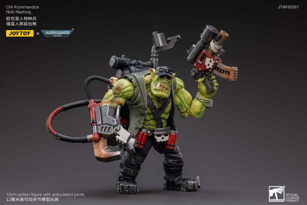 JoyToy - Warhammer 40000 - Ork Kommandos: Nob Nazbog
