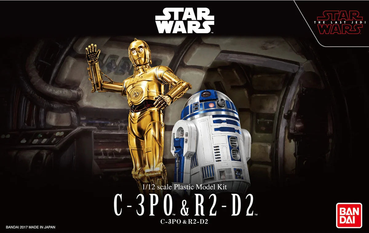 Star Wars Model Kit 1/12 C-3PO & R2-D2