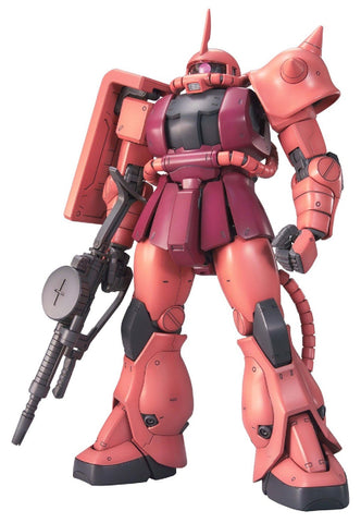 Gundam Master Grade 1/100 Scale Model Kit: MS-06 Char's Zaku II Ver. 2.0