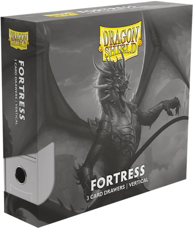 Dragon Shield - Fortress Card Drawers - Vertical 3 Row - White
